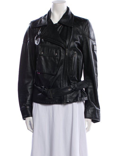 Belstaff Leather Biker Jacket