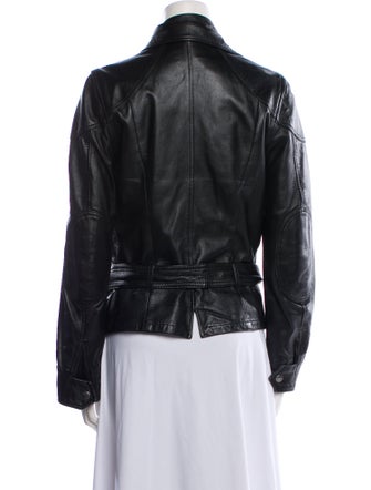 Belstaff Leather Biker Jacket