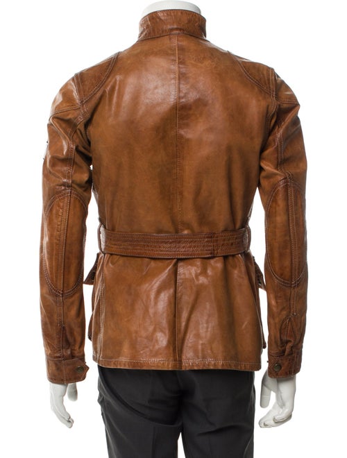 Belstaff Leather Utility Jacket
