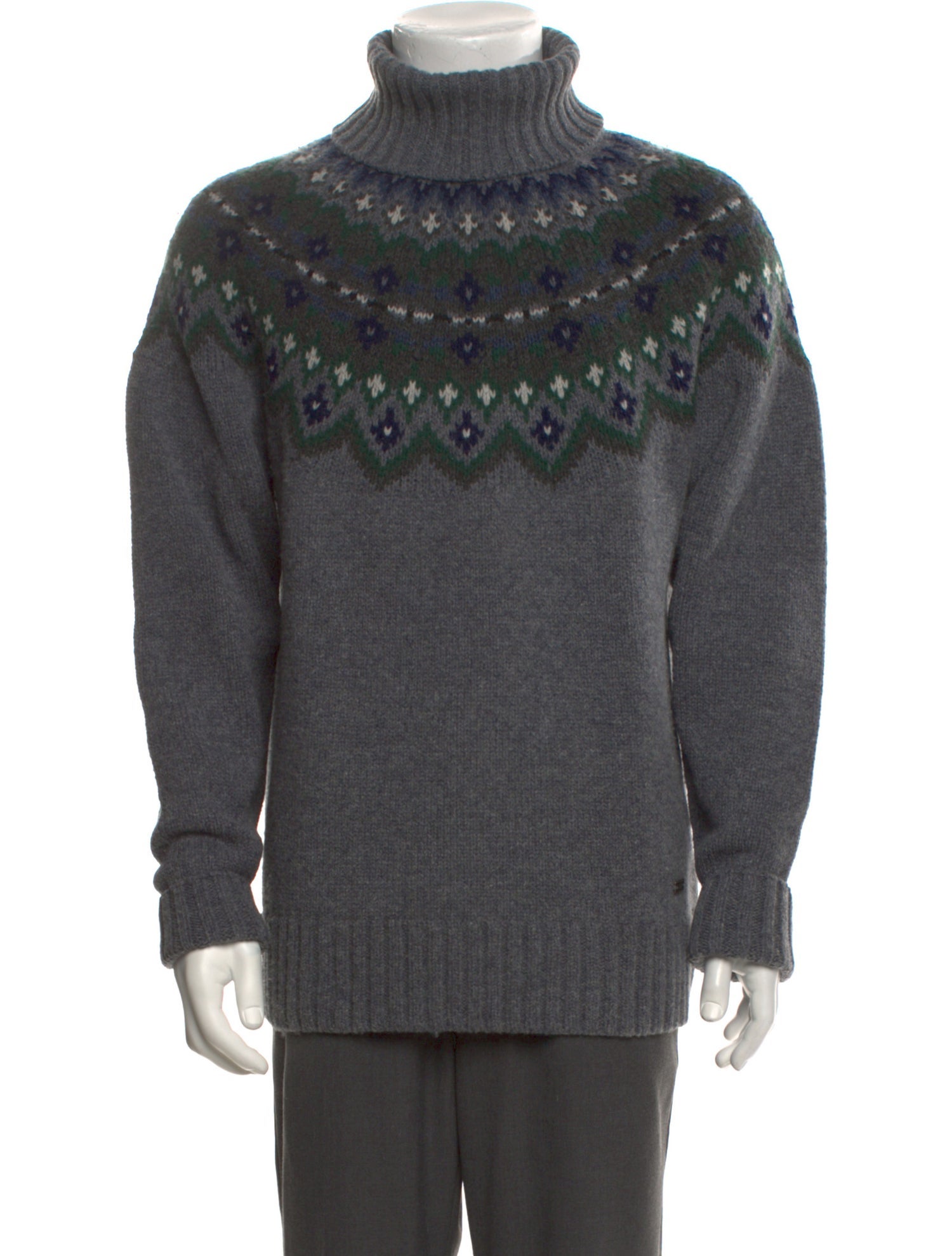 Belstaff Striped Turtleneck Pullover