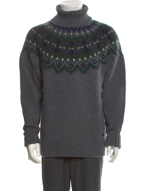 Belstaff Striped Turtleneck Pullover