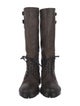 Belstaff Leather Combat Boots