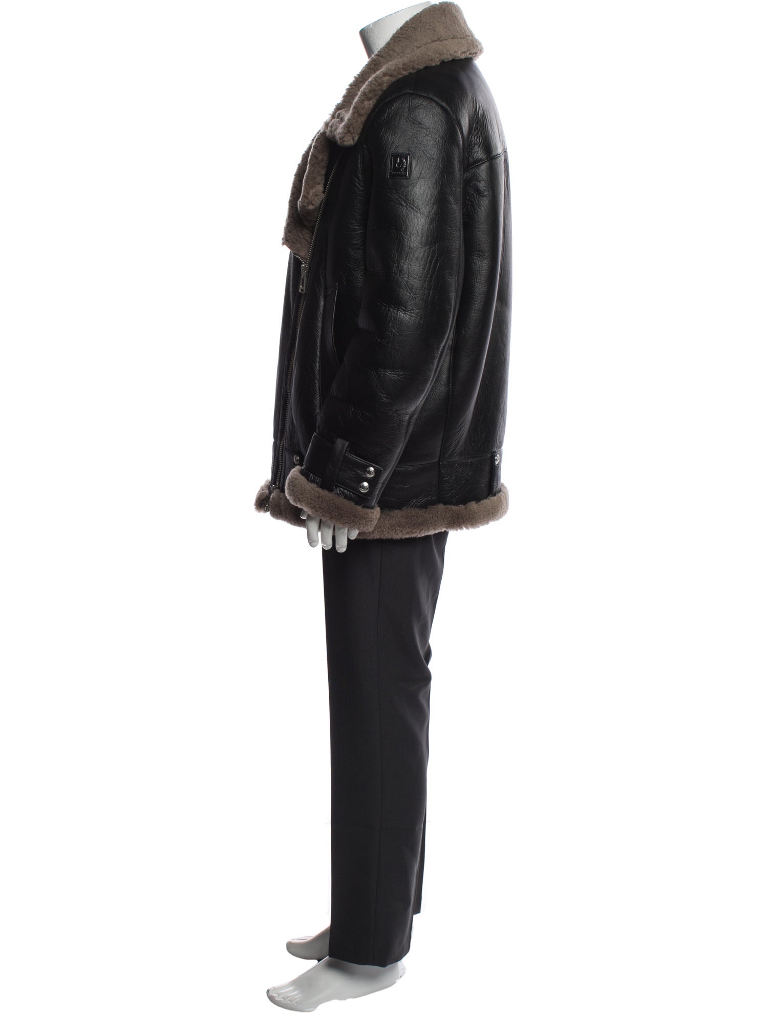 Belstaff Lambskin Moto Jacket
