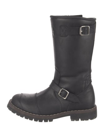 Belstaff Leather Moto Boots