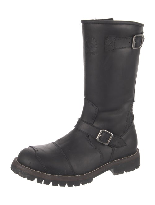 Belstaff Leather Moto Boots