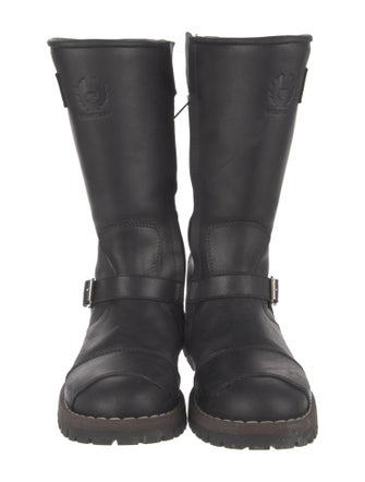 Belstaff Leather Moto Boots
