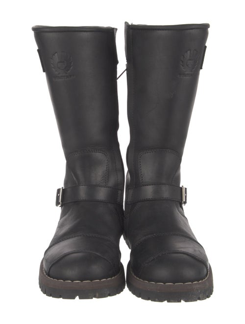 Belstaff Leather Moto Boots