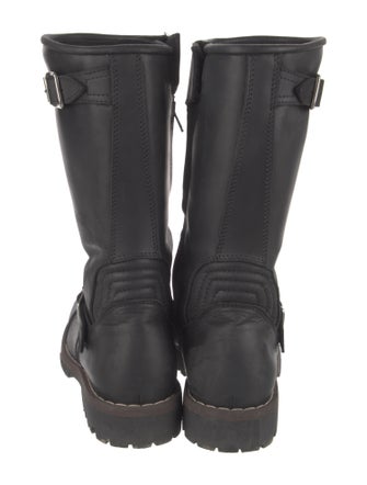 Belstaff Leather Moto Boots
