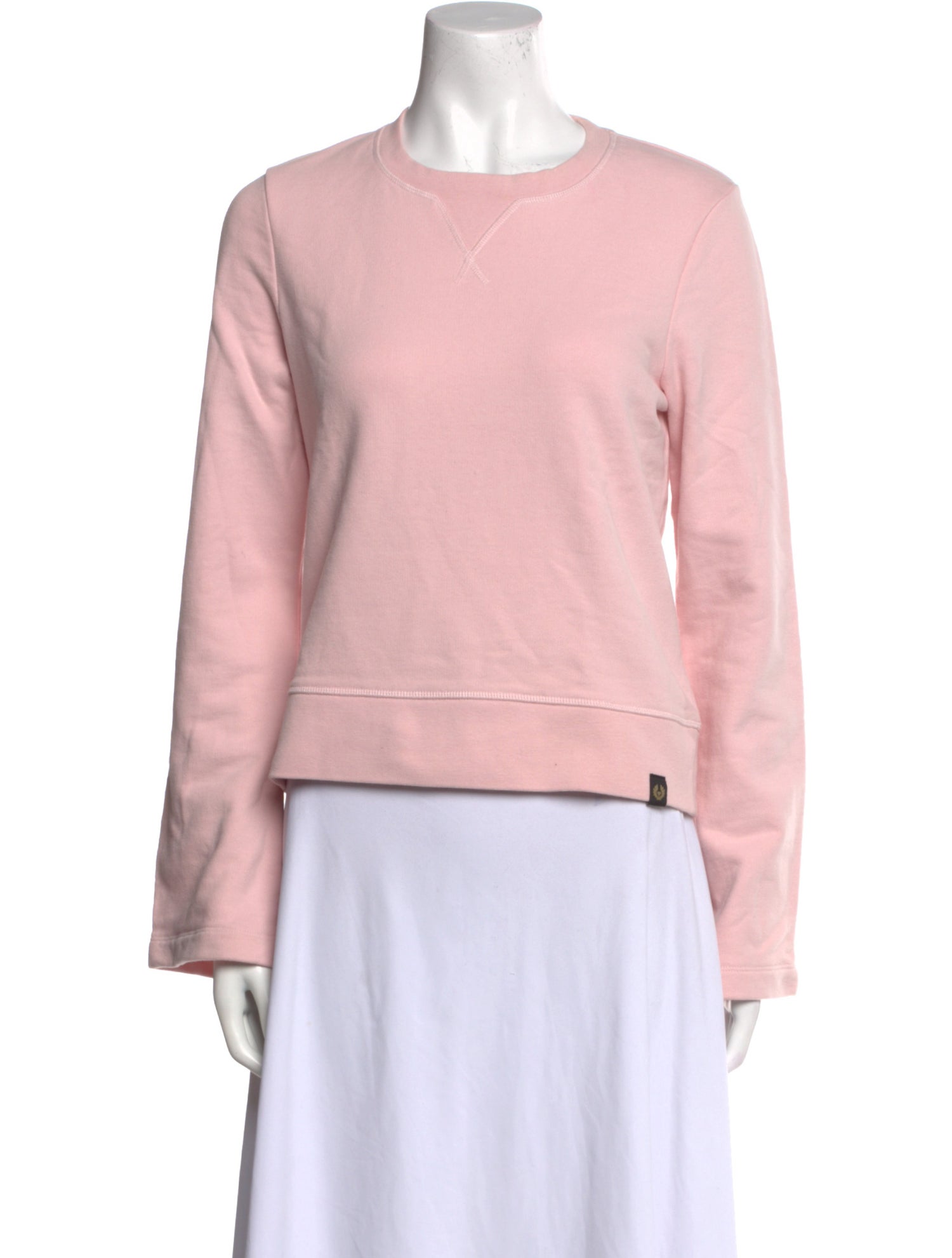 Belstaff Crew Neck Long Sleeve Sweatshirt