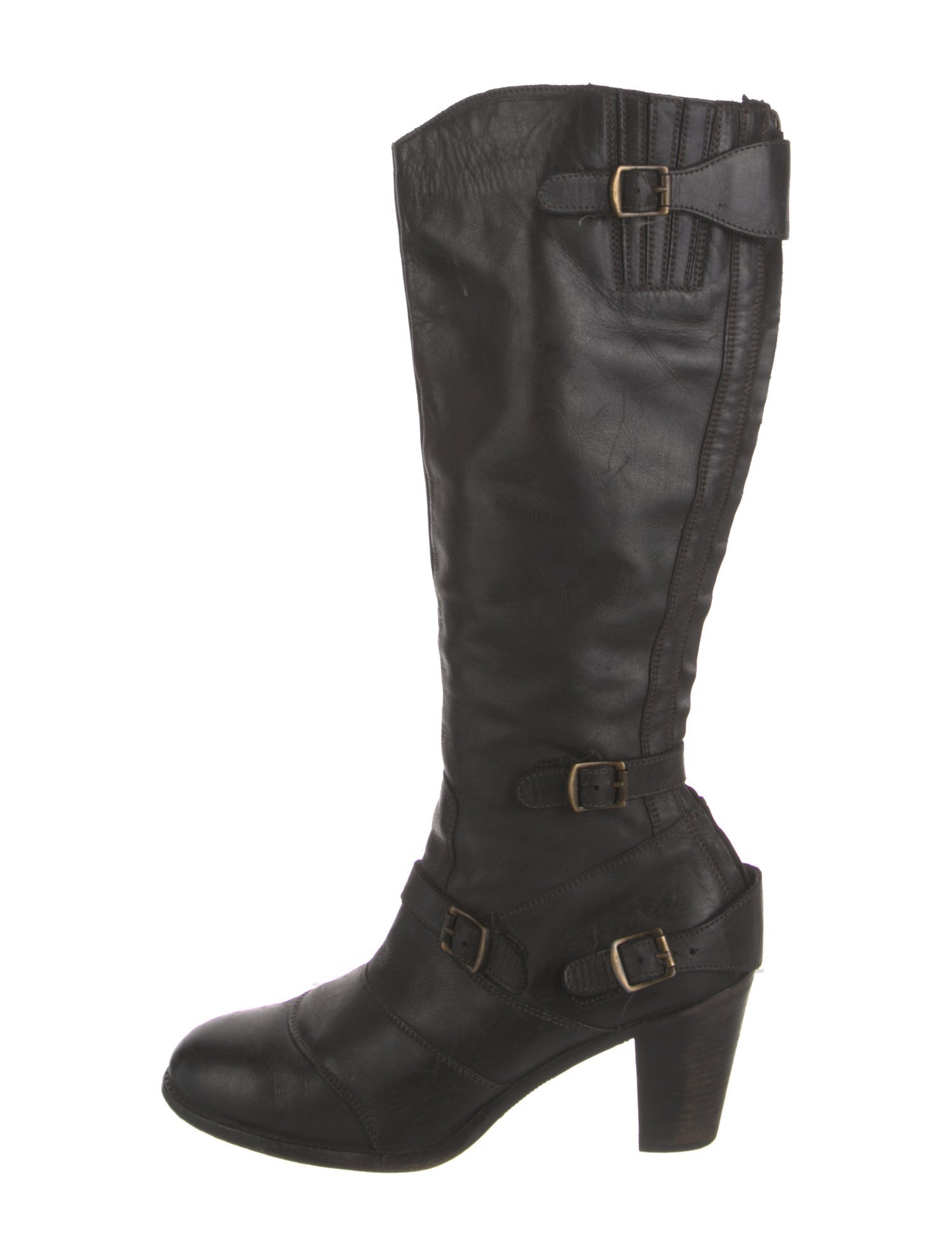 Belstaff Leather Riding Boots