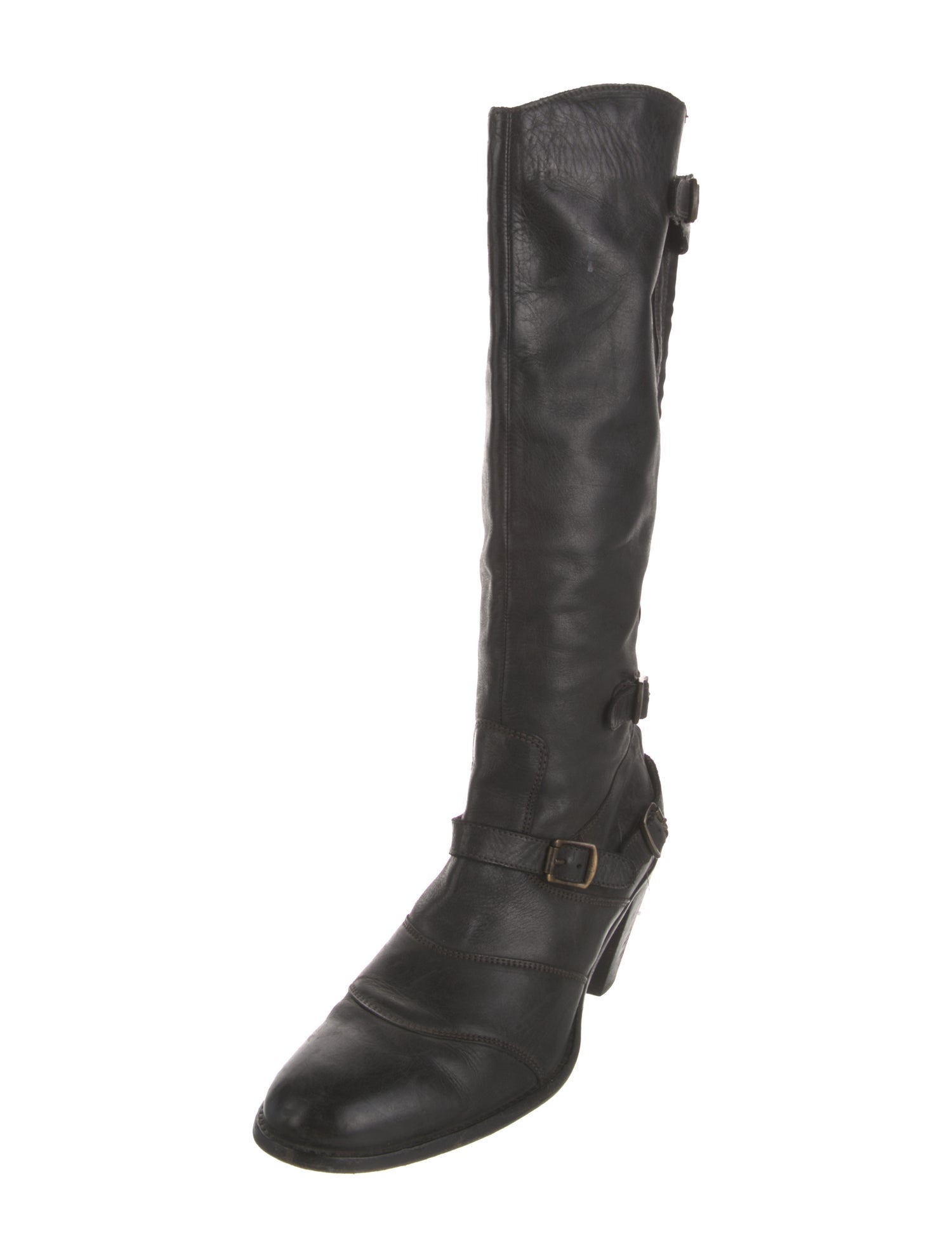 Belstaff Leather Riding Boots