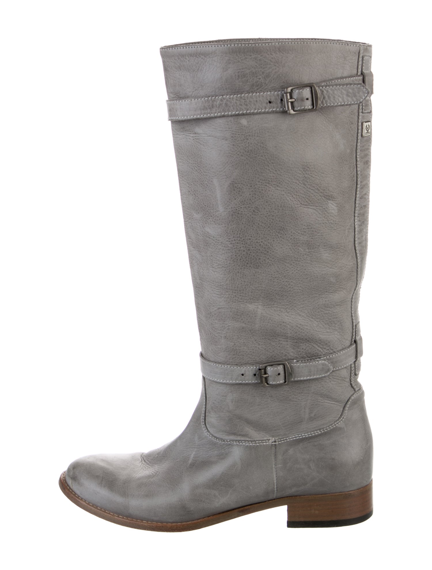Belstaff Leather Riding Boots