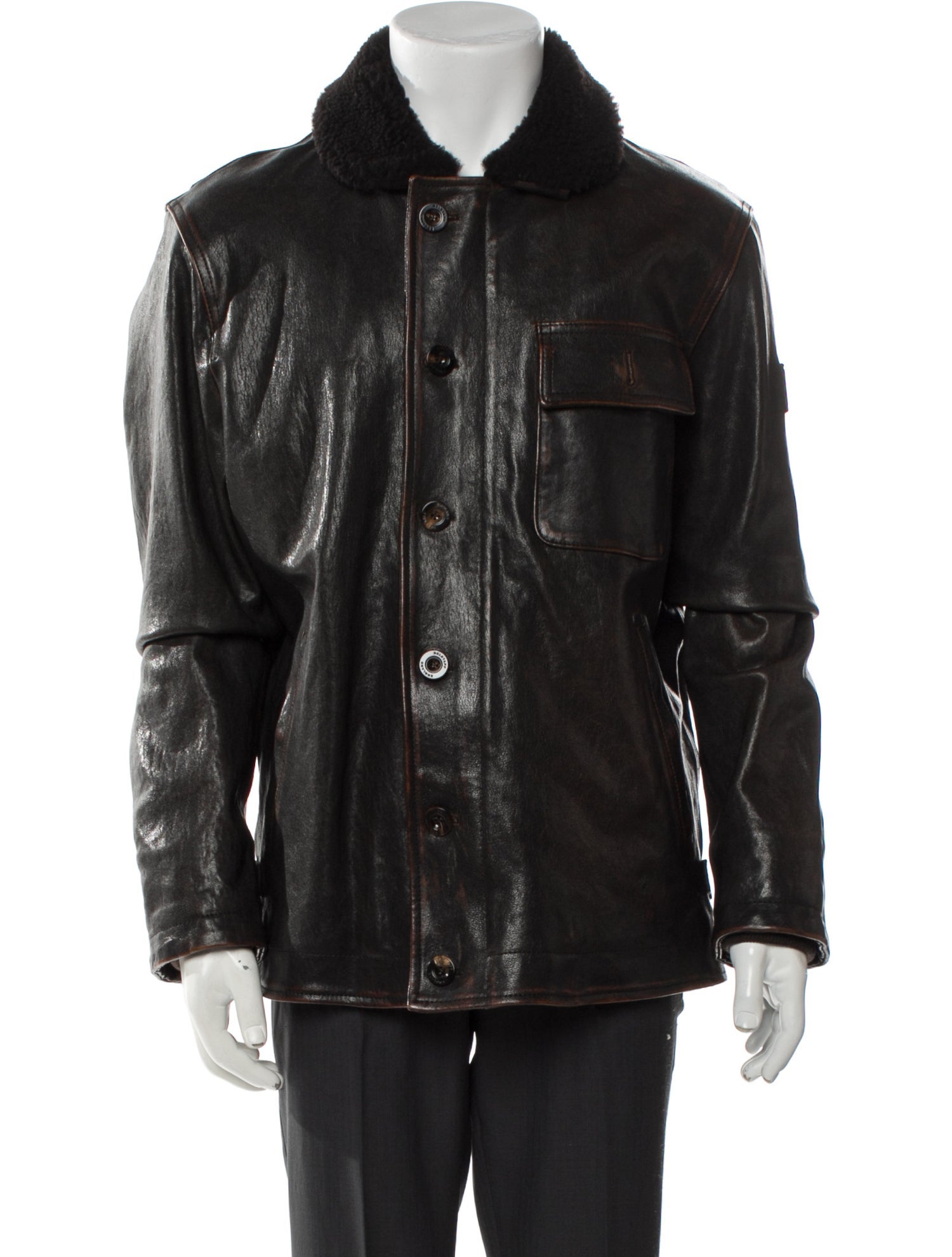 Belstaff Leather Moto Jacket