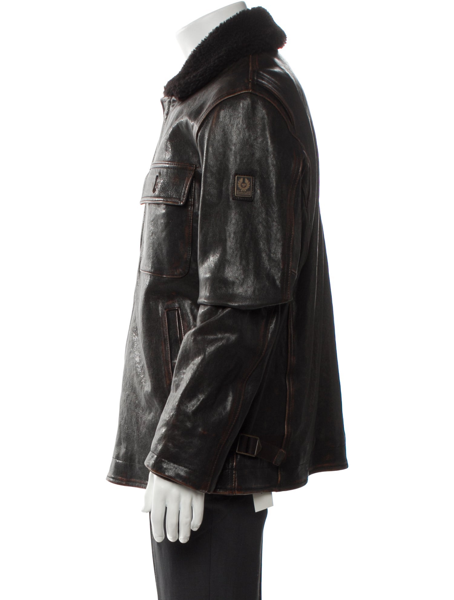 Belstaff Leather Moto Jacket