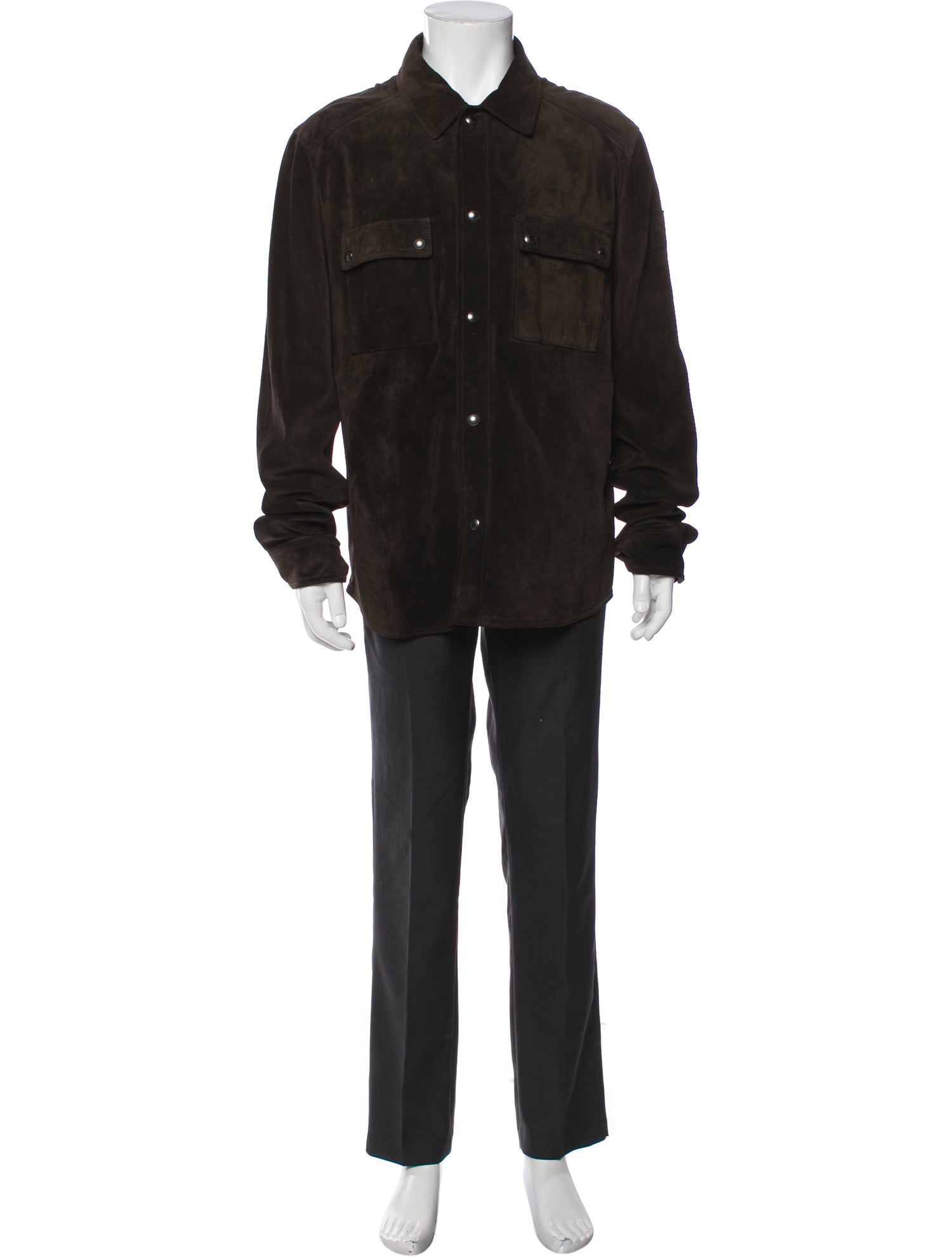 Belstaff Leather Trucker Jacket w/ Tags