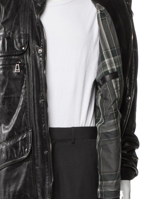 Belstaff Leather Utility Jacket