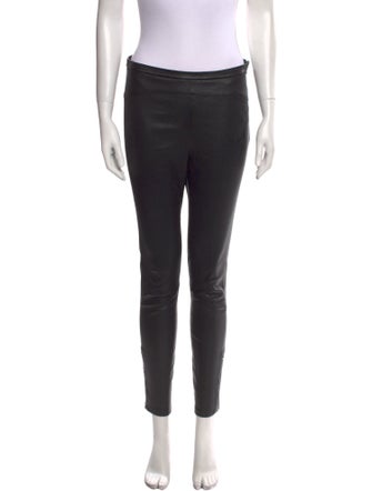 Belstaff Leather Skinny Leg Pants
