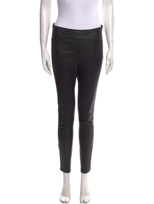 Belstaff Leather Skinny Leg Pants