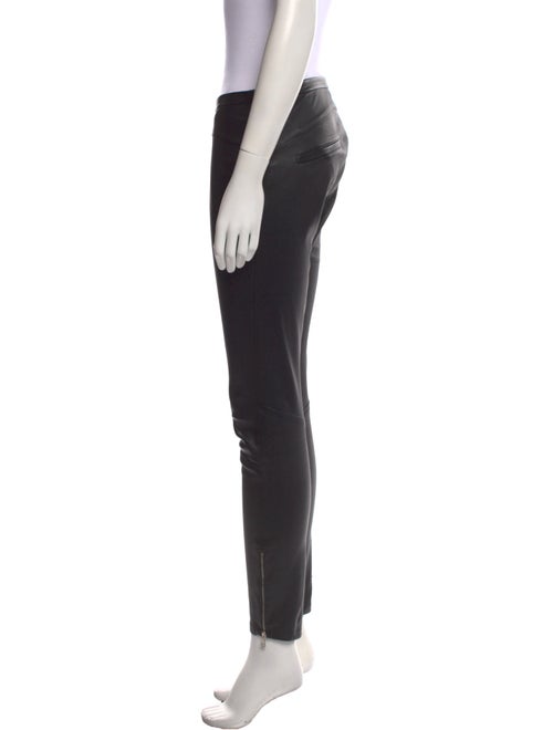 Belstaff Leather Skinny Leg Pants
