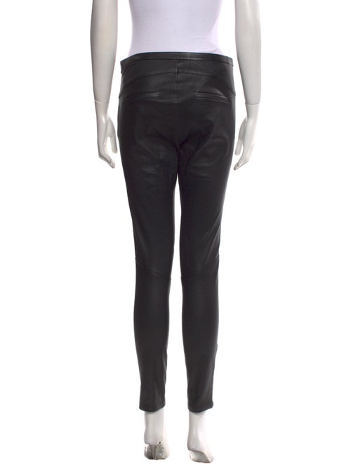 Belstaff Leather Skinny Leg Pants