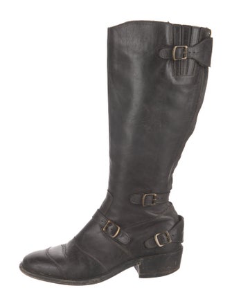 Belstaff Leather Riding Boots