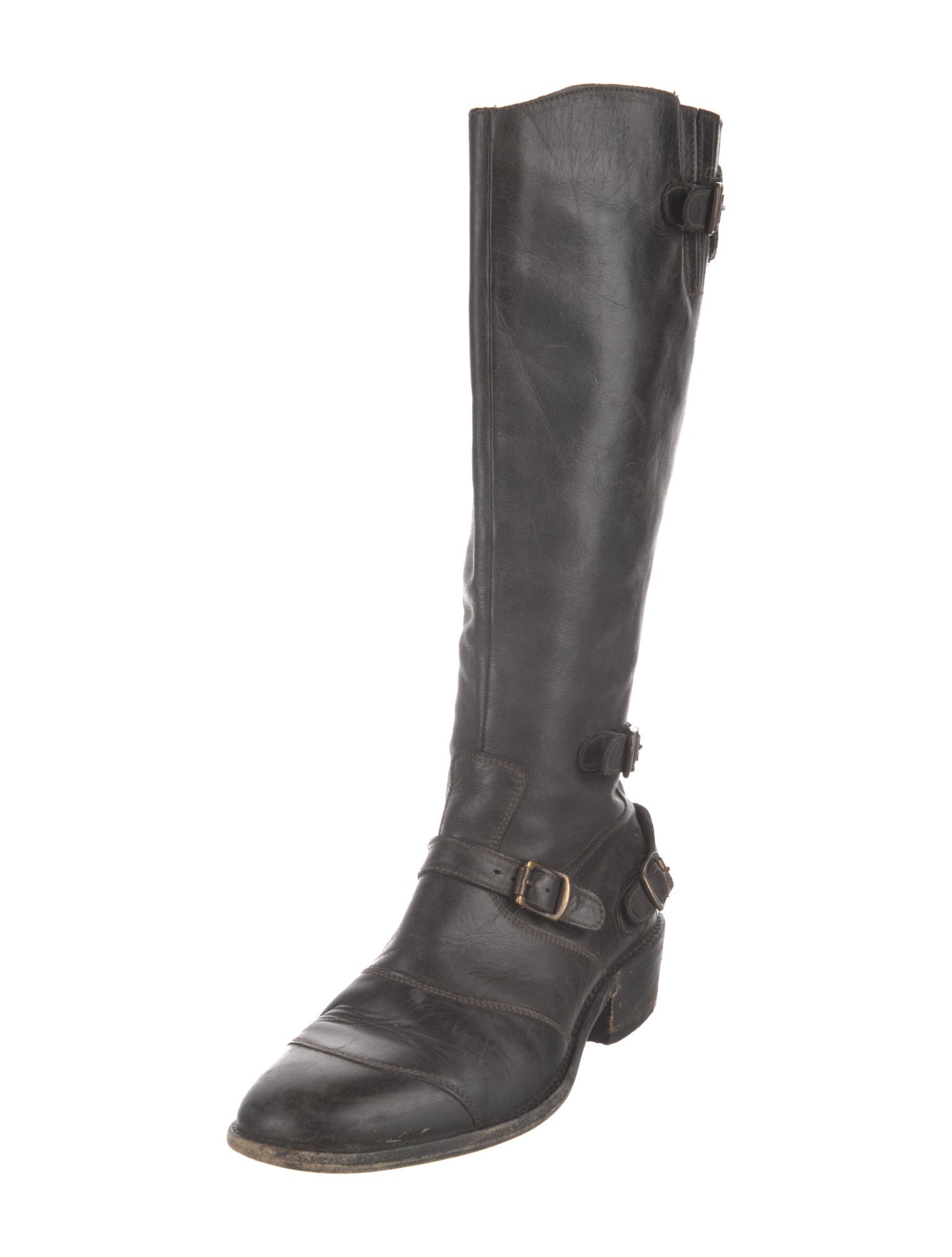 Belstaff Leather Riding Boots