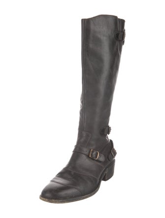 Belstaff Leather Riding Boots