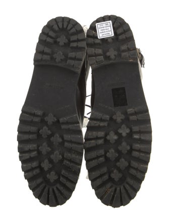 Belstaff Leather Combat Boots