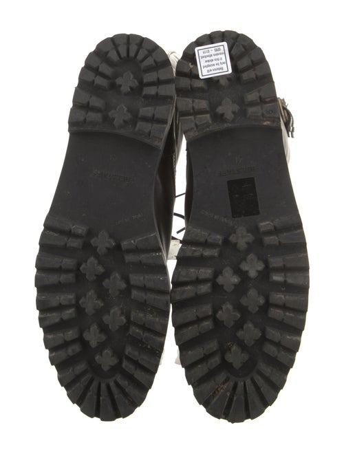 Belstaff Leather Combat Boots