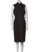 Belstaff Virgin Wool Midi Length Dress