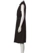 Belstaff Virgin Wool Midi Length Dress