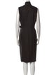 Belstaff Virgin Wool Midi Length Dress