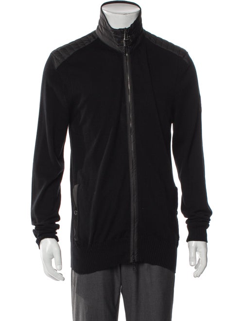 Belstaff Mock Neck Long Sleeve Cardigan