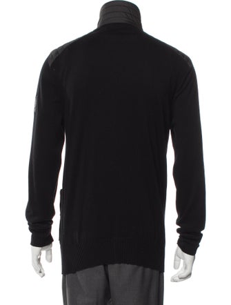 Belstaff Mock Neck Long Sleeve Cardigan