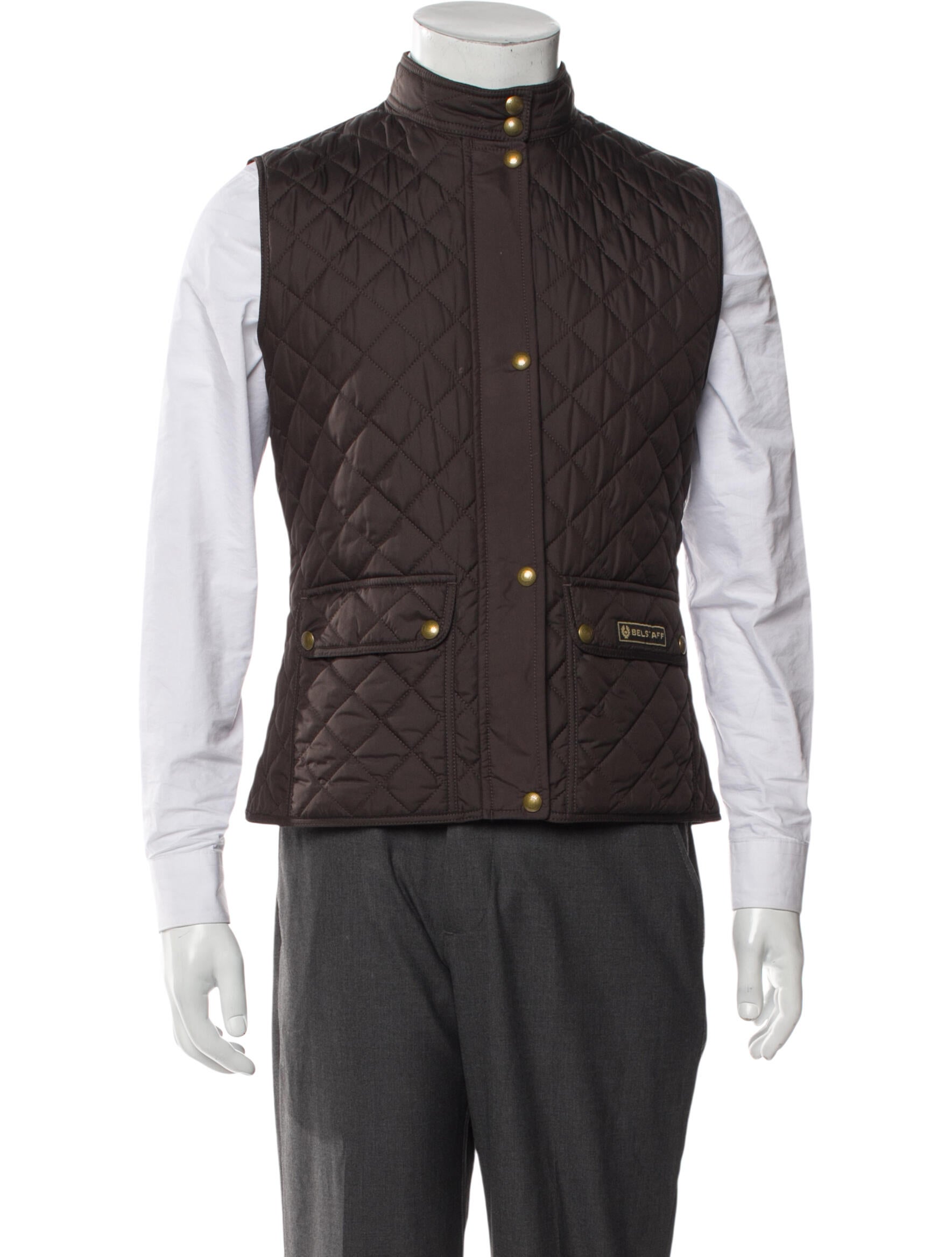 Belstaff Colorblock Pattern Vest