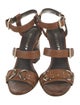 Belstaff Leather Studded Accents Sandals