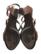 Belstaff Leather Studded Accents Sandals