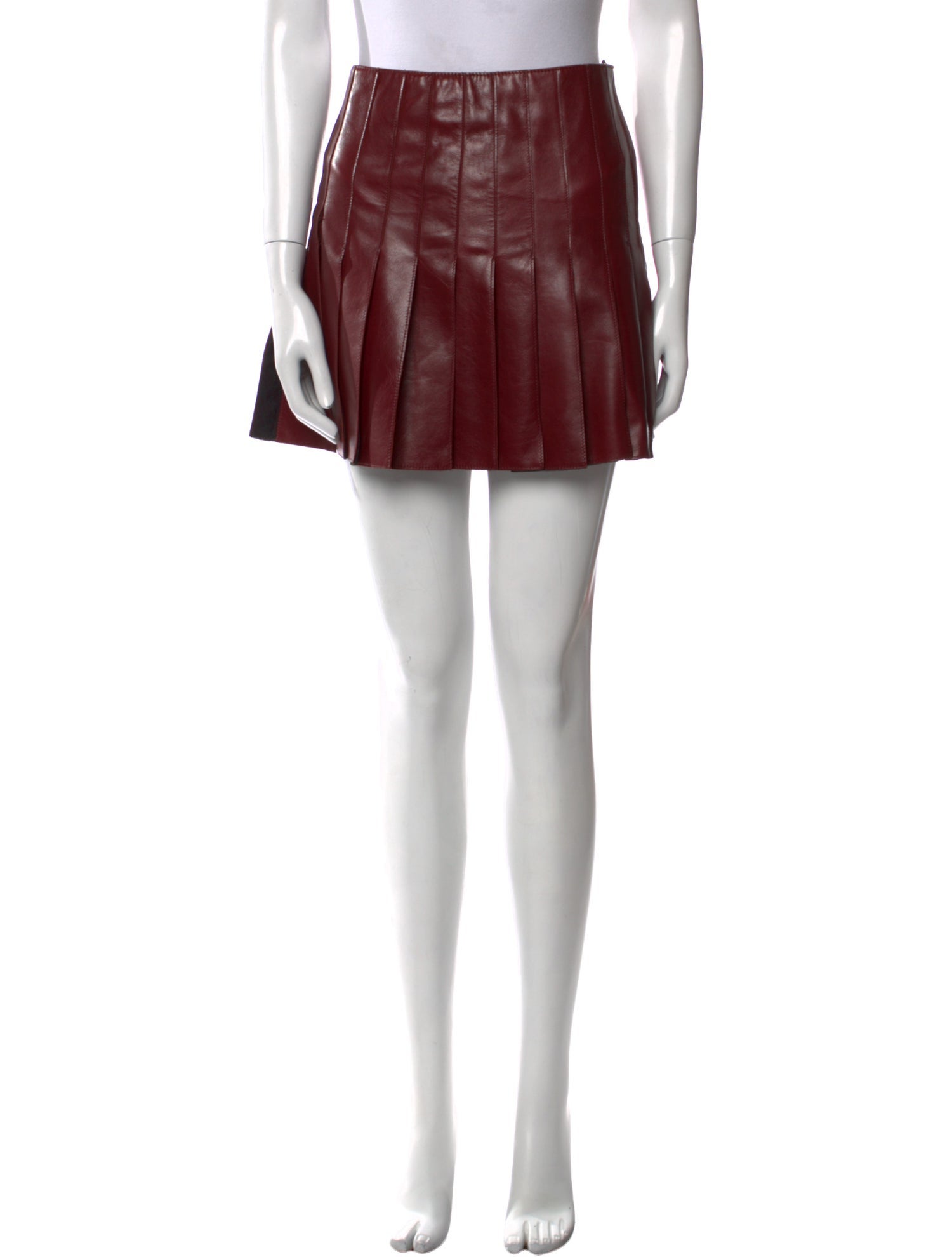 Belstaff Leather Mini Skirt
