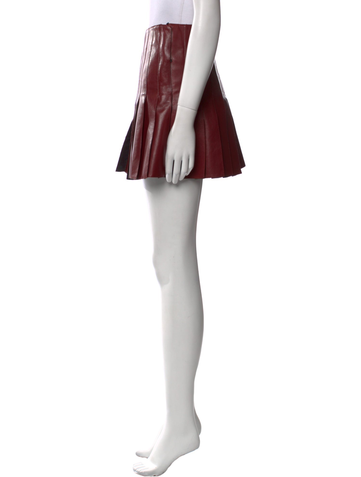 Belstaff Leather Mini Skirt