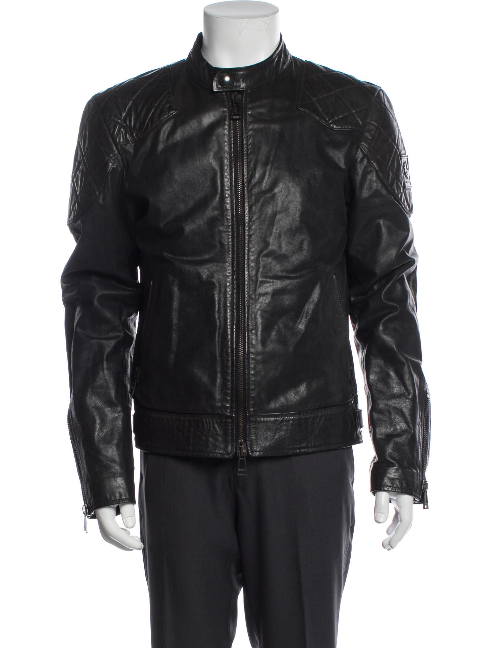 Belstaff Leather Moto Jacket