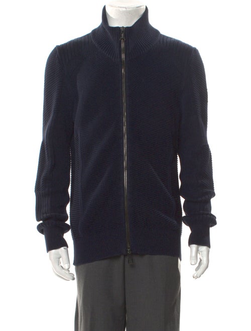 Belstaff Mock Neck Long Sleeve Cardigan