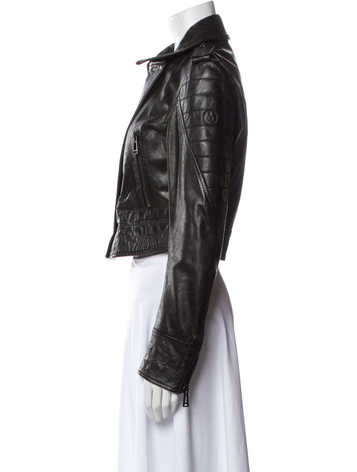 Belstaff Leather Biker Jacket