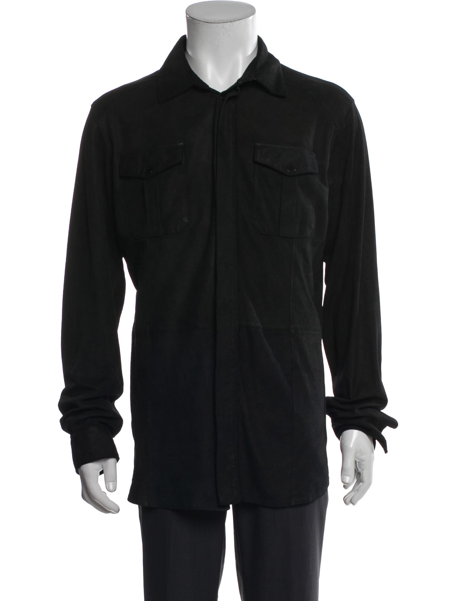 Belstaff Leather Utility Jacket