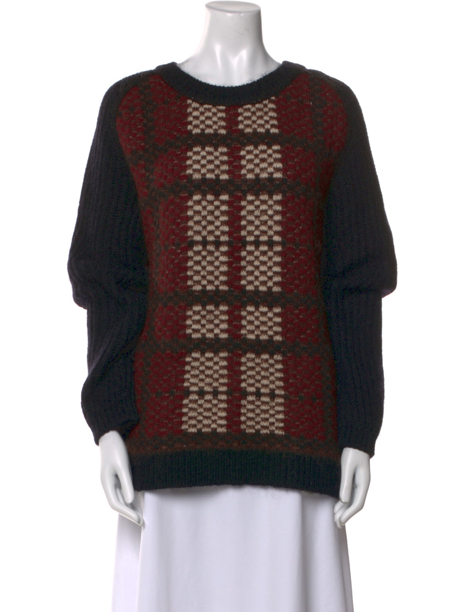 Belstaff Virgin Wool Printed Sweater