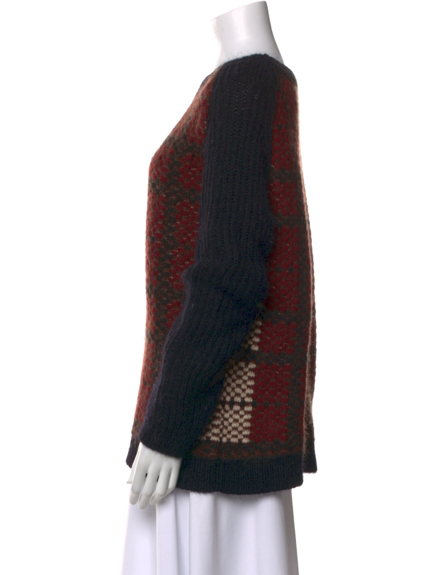 Belstaff Virgin Wool Printed Sweater