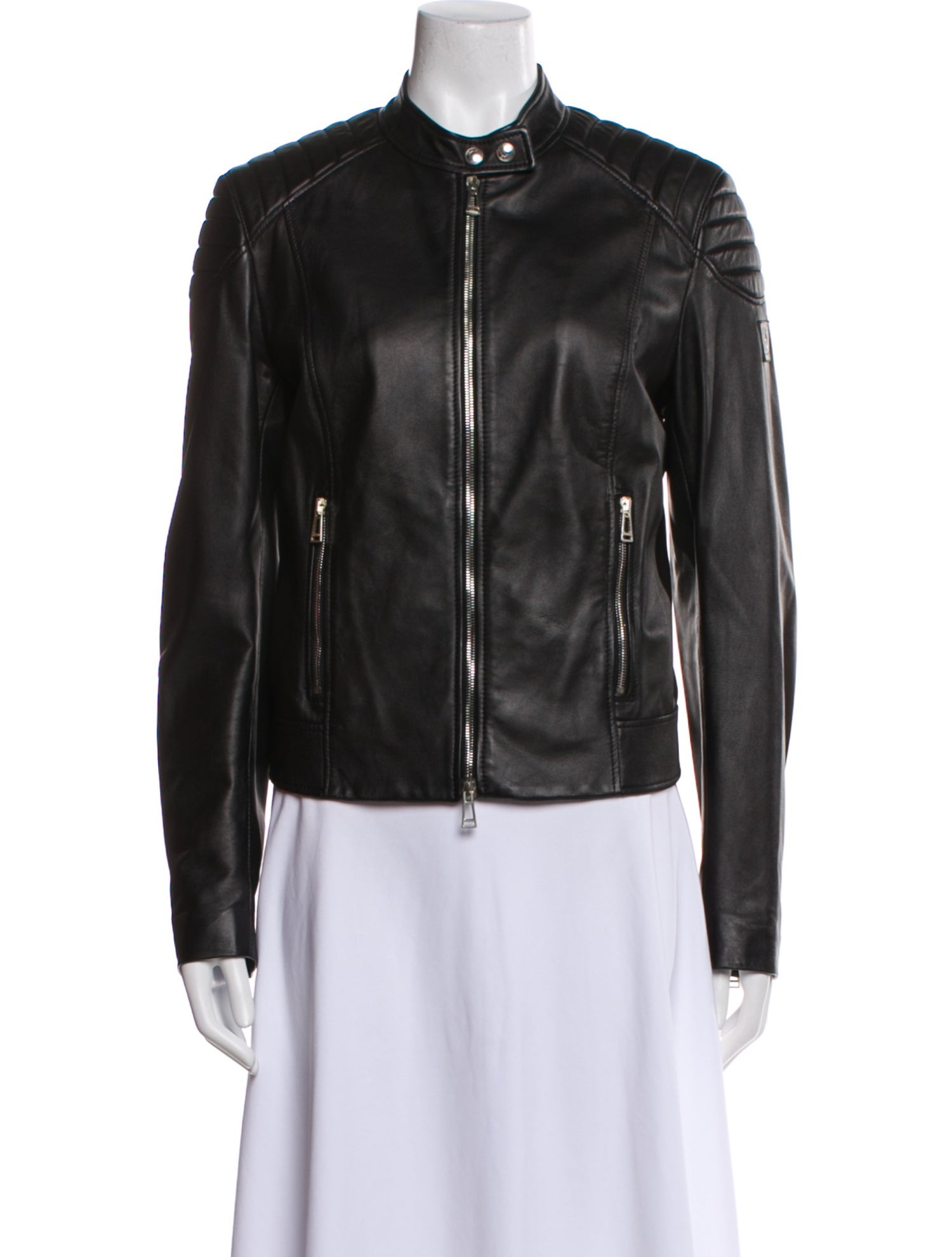 Belstaff Leather Biker Jacket