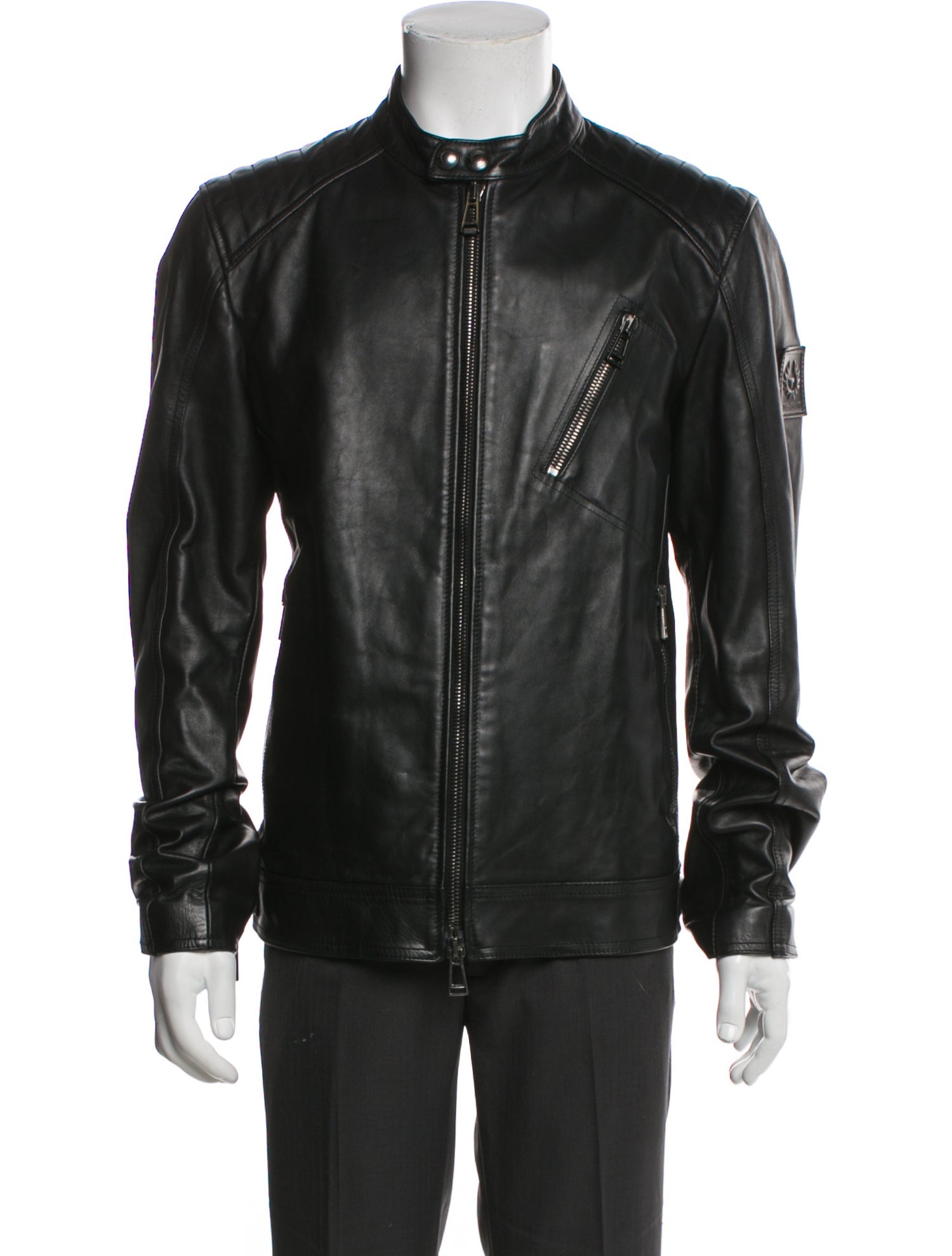 Belstaff Leather Moto Jacket