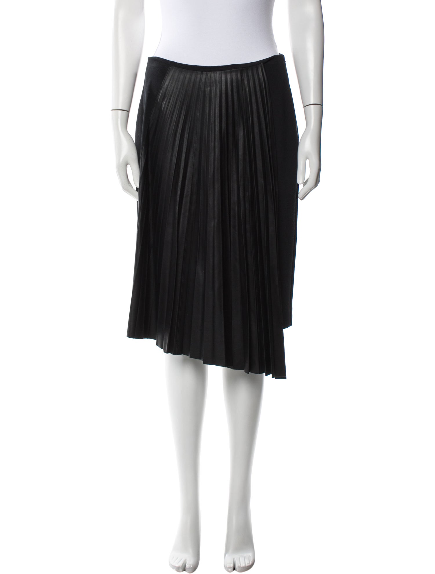 Belstaff Pleated Accents Knee-Length Skirt