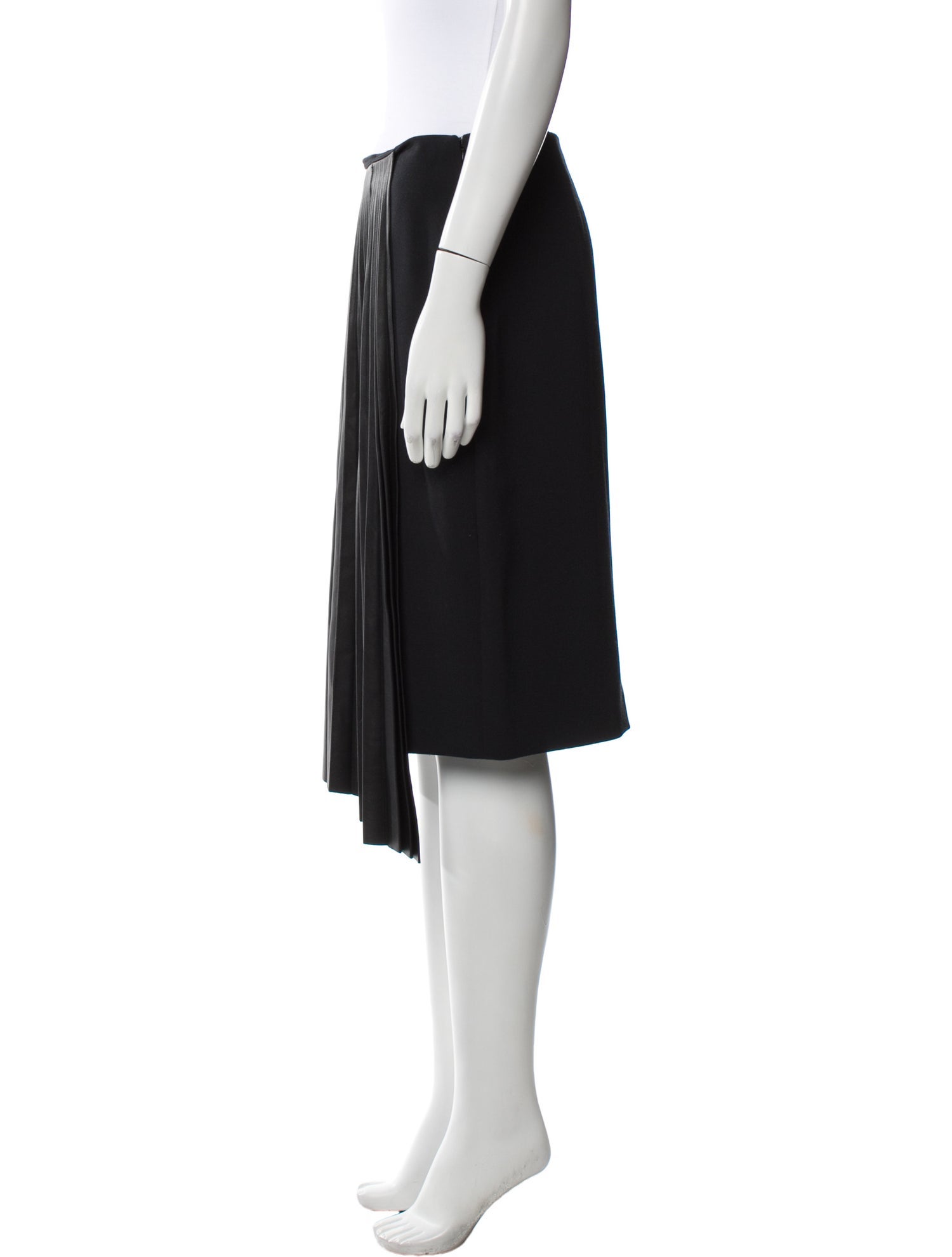 Belstaff Pleated Accents Knee-Length Skirt