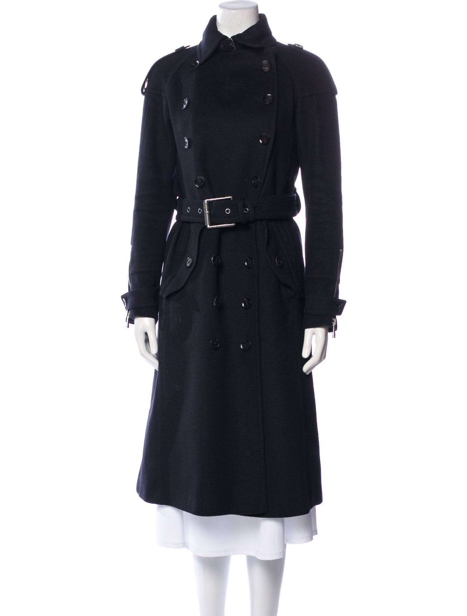 Belstaff Virgin Wool Trench Coat